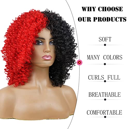 Andromeda Gray Short Curly Wig for Black Women, 14-Inch, Synthetic Fiber, Adjustable Cap, Heat Resistant