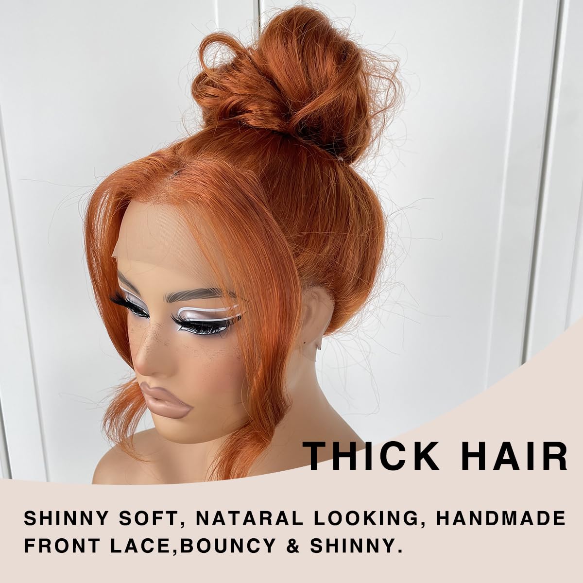 13x6 Skunk Stripe Wig Glueless Lace Front Wigs Pre Plucked Synthetic Body Wave blonde wig Wear and Go lace front wig for black women