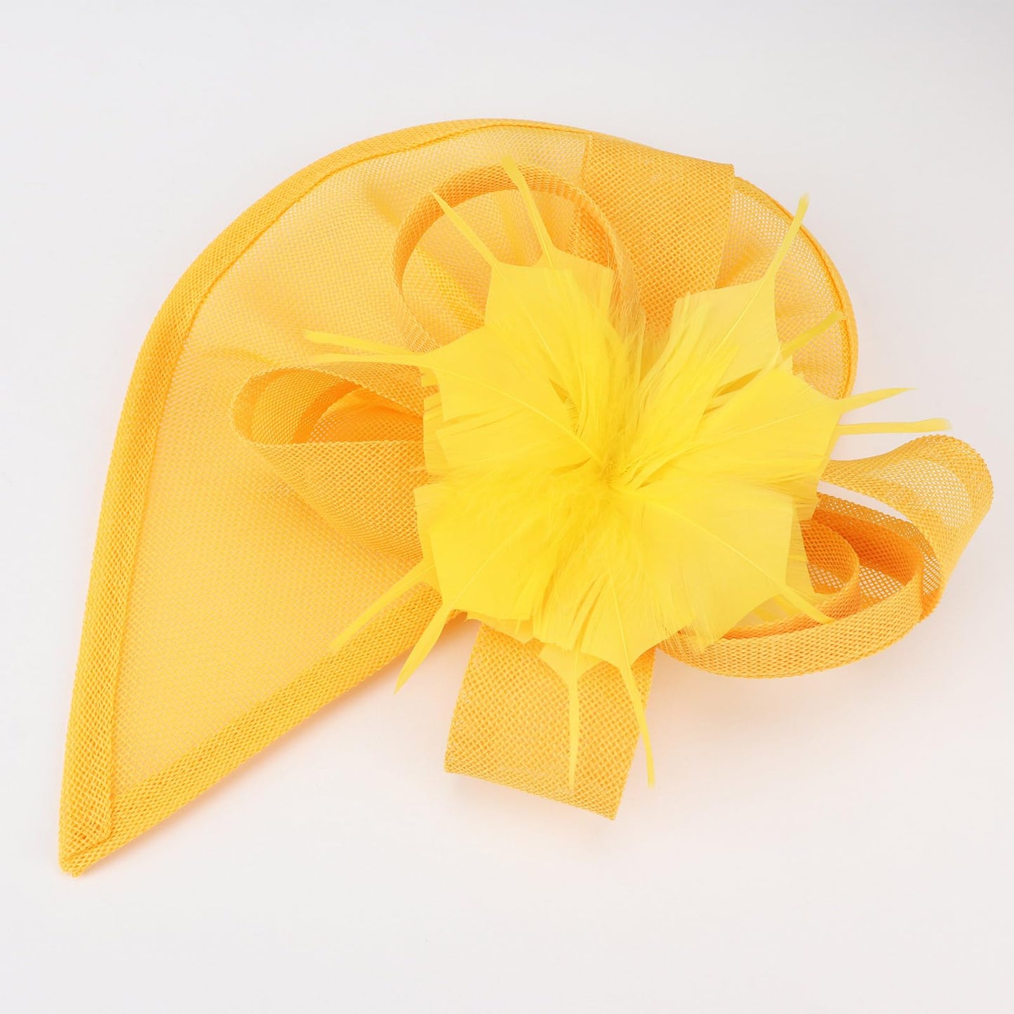 DRESHOW Women Fascinator Hats Tea Party Hat Vintage Pillbox Hat Headband for Cocktail