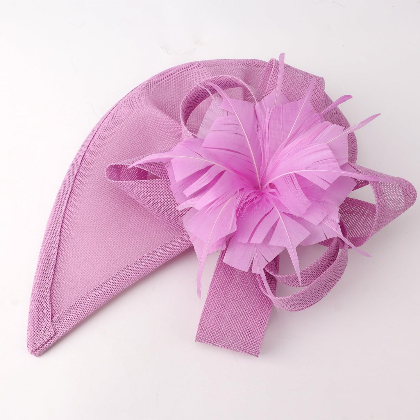 DRESHOW Women Fascinator Hats Tea Party Hat Vintage Pillbox Hat Headband for Cocktail