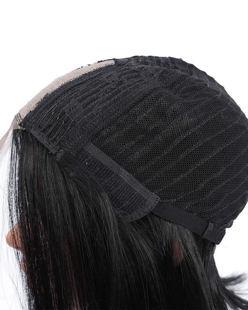 Highlights Black Wigs Bob Wigs Short Wigs Synthetic Heat Resistant Fiber Hair Natural Looking Daily Cosplay Party Wigs for Women 12 Inch (30/Black)