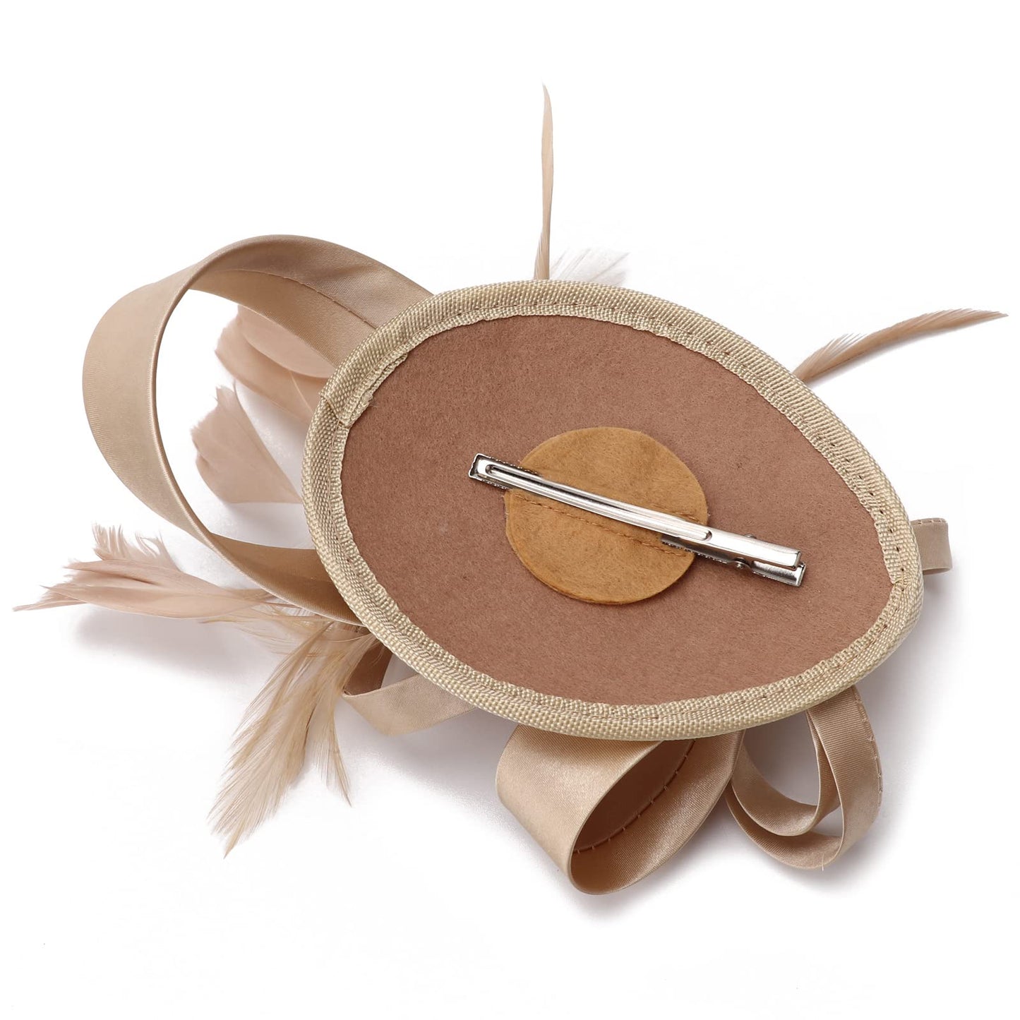 DRESHOW Women Fascinator Hats Tea Party Hat Vintage Pillbox Hat Headband for Cocktail
