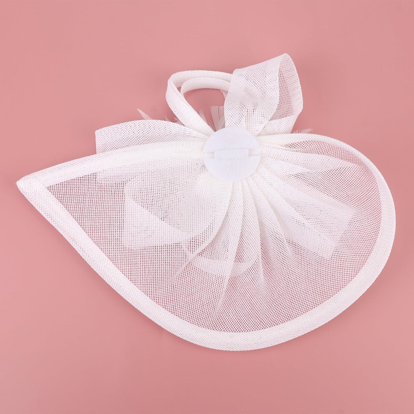 DRESHOW Women Fascinator Hats Tea Party Hat Vintage Pillbox Hat Headband for Cocktail