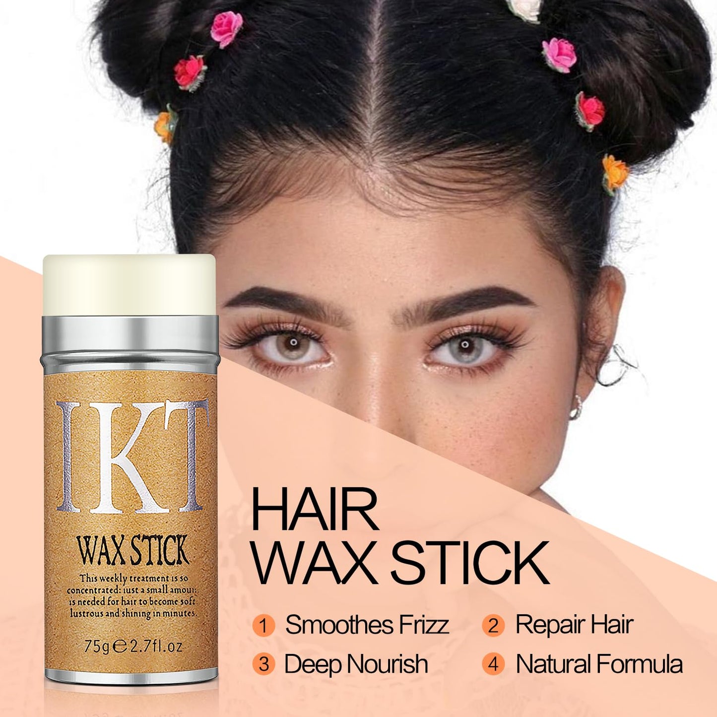 Wig Kit for Lace Front Wigs, Hair Wax Stick Lace Band for Wigs, Wig Caps, Edge Brush, Comb, Suitable for Wig Kit - 9 PCS