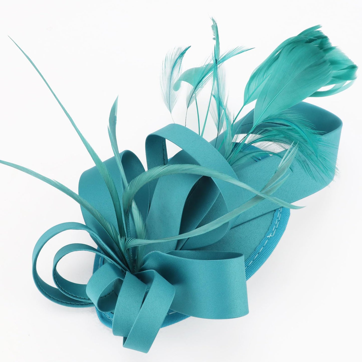 DRESHOW Women Fascinator Hats Tea Party Hat Vintage Pillbox Hat Headband for Cocktail
