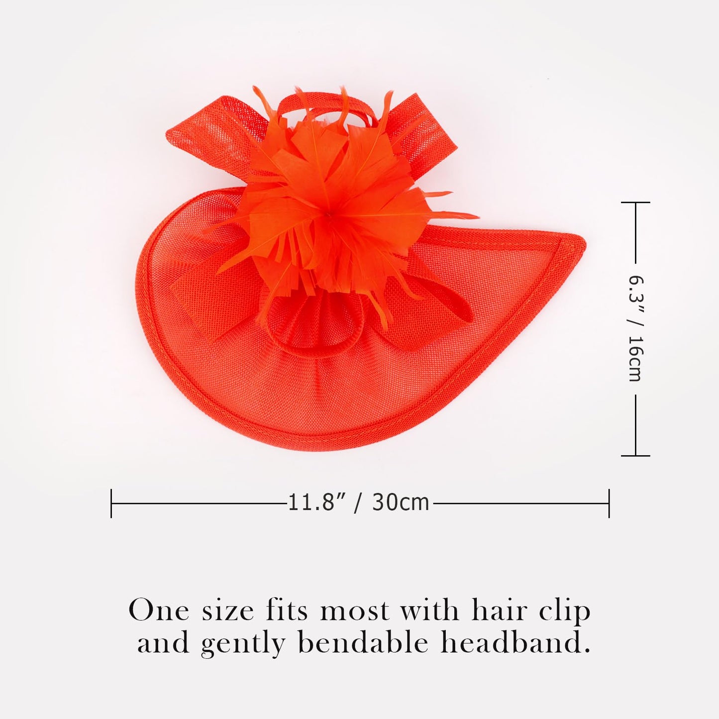 DRESHOW Women Fascinator Hats Tea Party Hat Vintage Pillbox Hat Headband for Cocktail