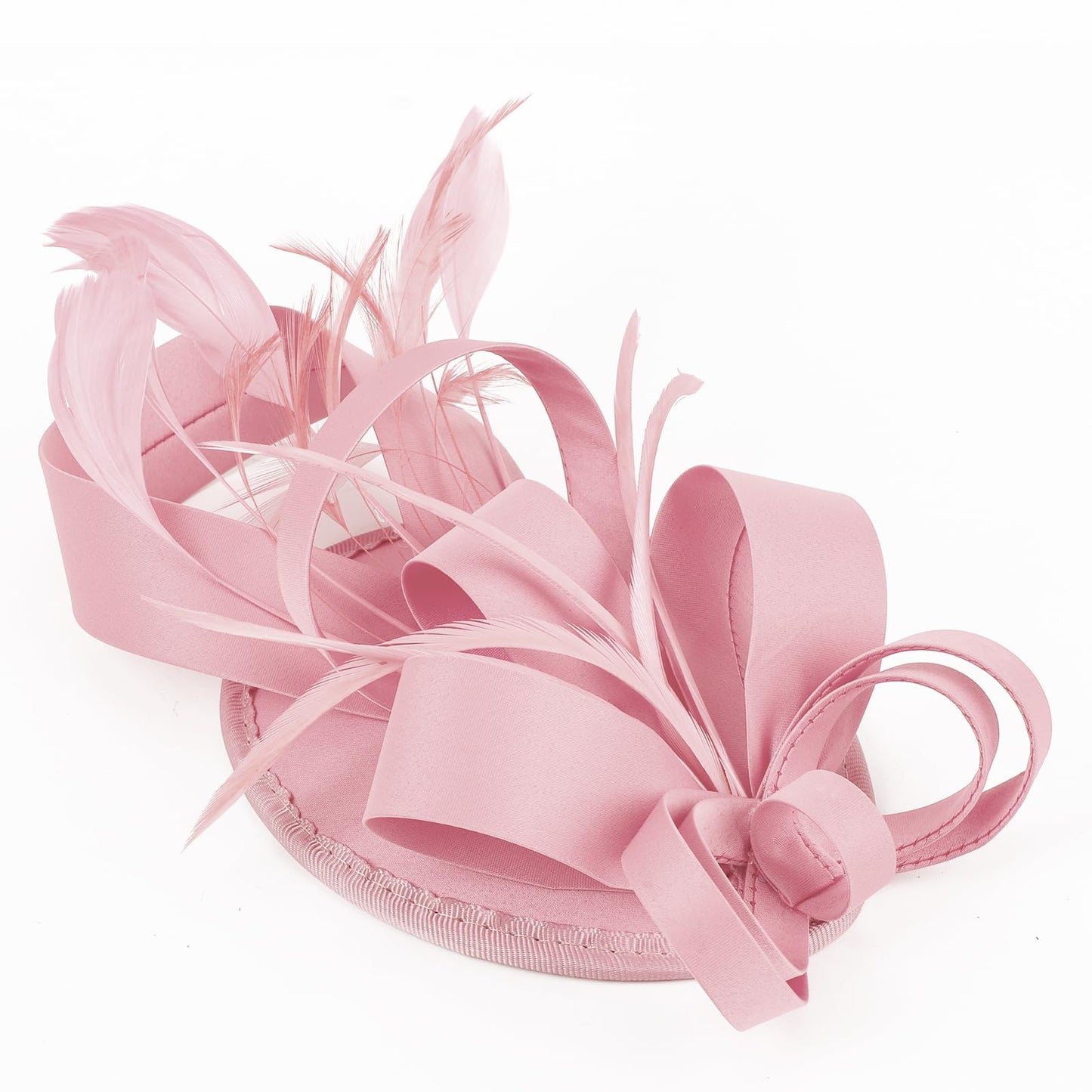 DRESHOW Women Fascinator Hats Tea Party Hat Vintage Pillbox Hat Headband for Cocktail