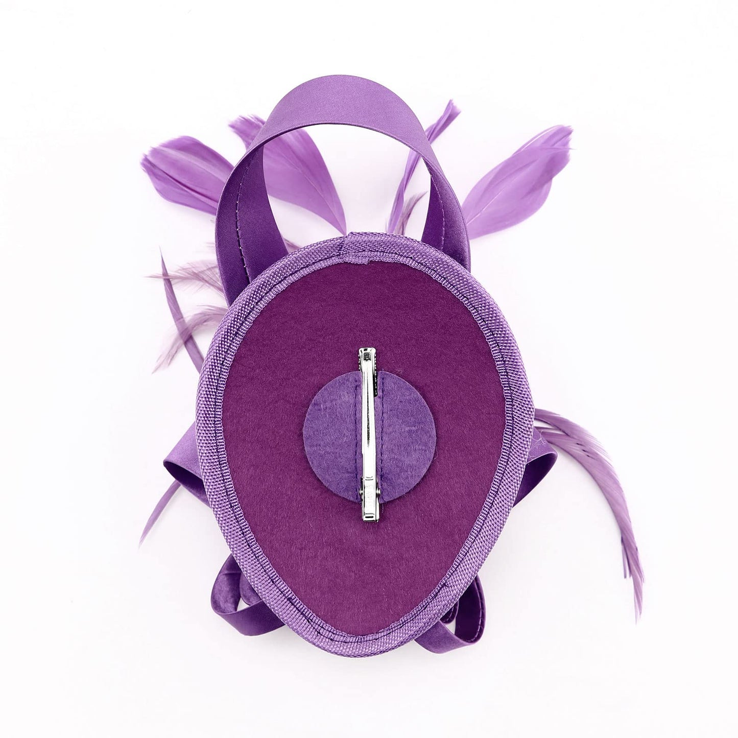 DRESHOW Women Fascinator Hats Tea Party Hat Vintage Pillbox Hat Headband for Cocktail