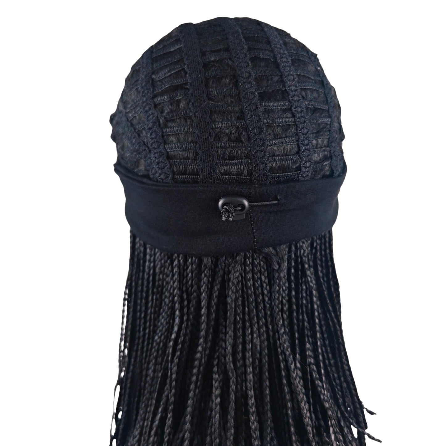 Box Braid Wig Synthetic Short Bob Wig Box Braided Wig with Bangs Cornrow Braided Wigs for Black Women (10 inches, Brown)