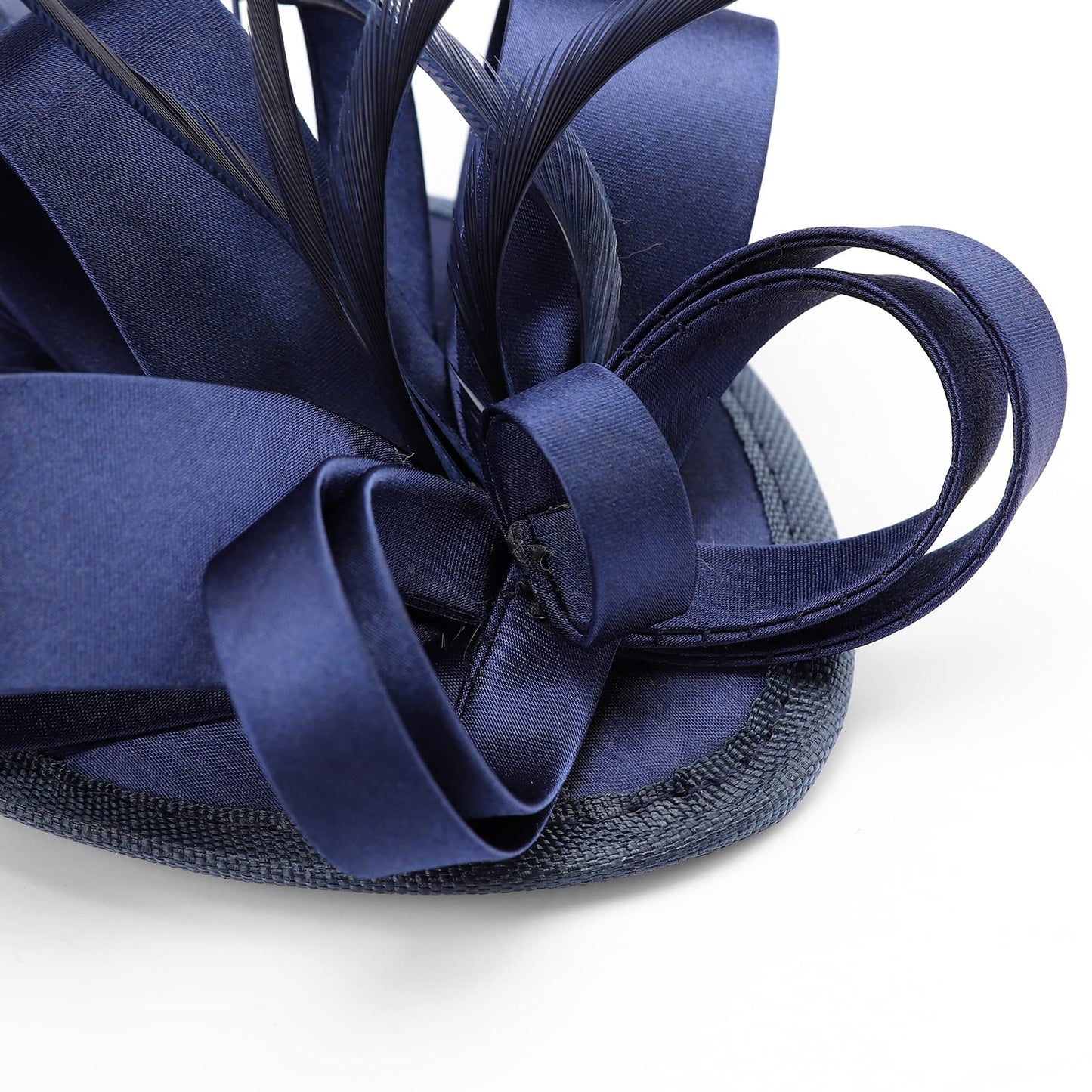 DRESHOW Women Fascinator Hats Tea Party Hat Vintage Pillbox Hat Headband for Cocktail