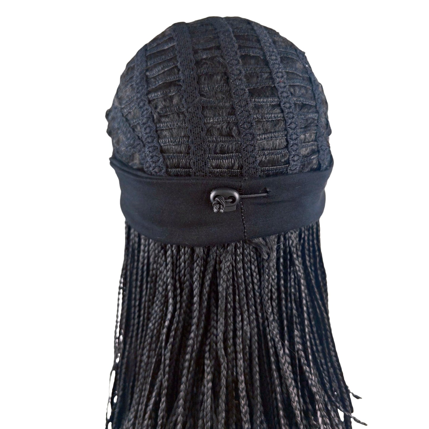Box Braid Wig Synthetic Short Bob Wig Box Braided Wig with Bangs Cornrow Braided Wigs for Black Women (10 inches, Brown)
