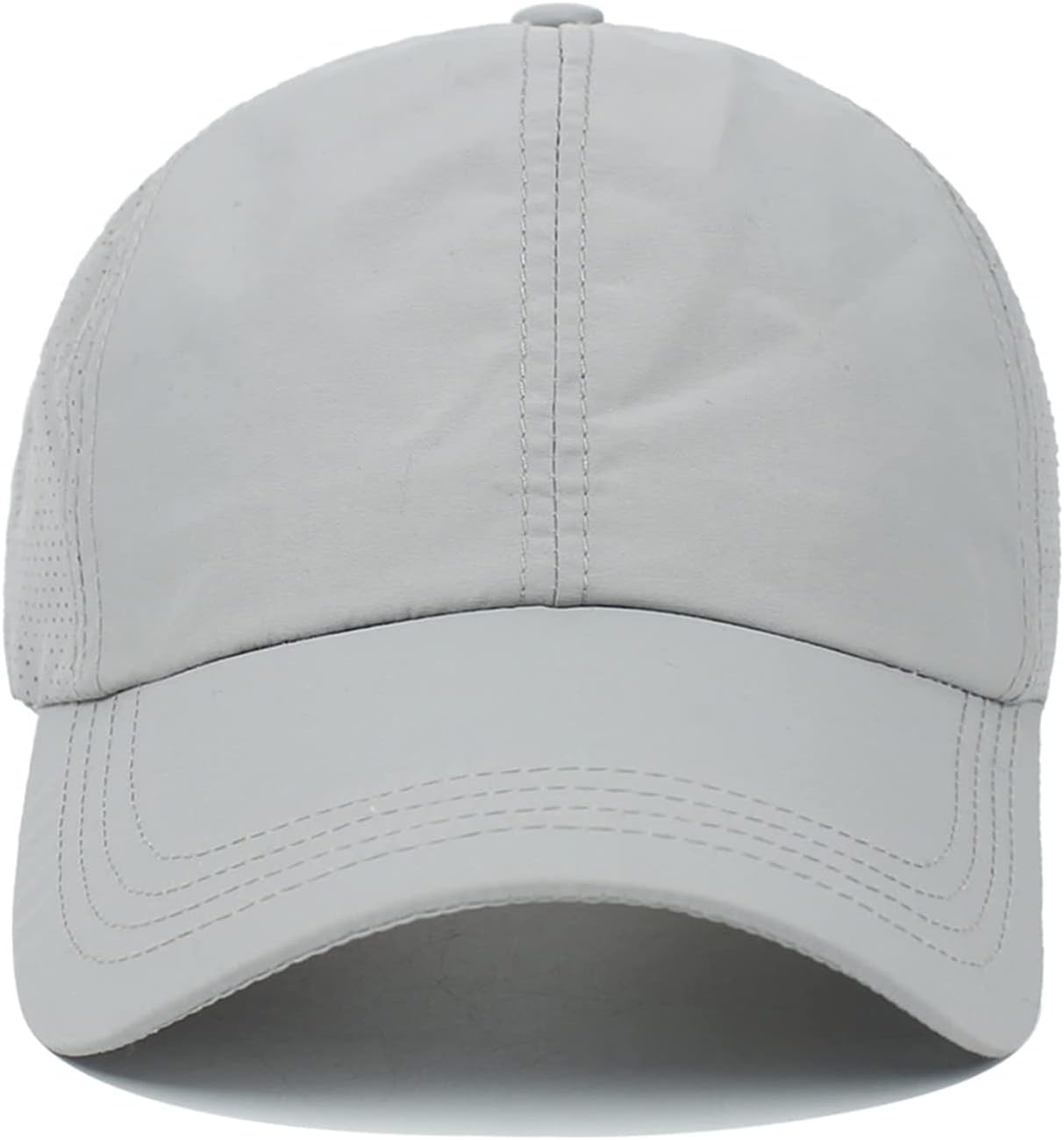Women Ponytail Hat Criss Cross Baseball Cap Adjustable High Messy Bun Ponycap Quick Drying Mesh Sports Hat