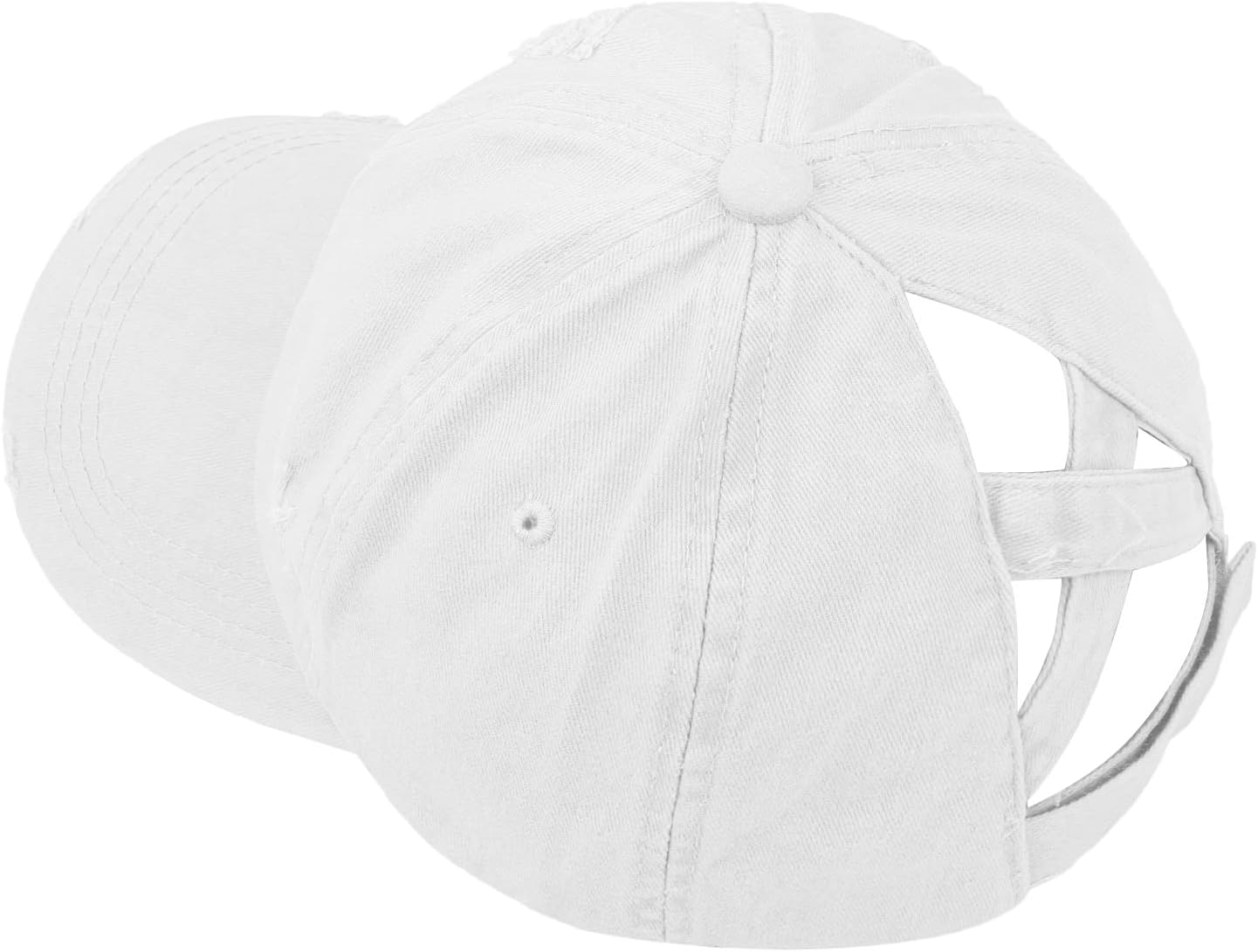 Women Ponytail Hat Criss Cross Baseball Cap Adjustable High Messy Bun Ponycap Quick Drying Mesh Sports Hat