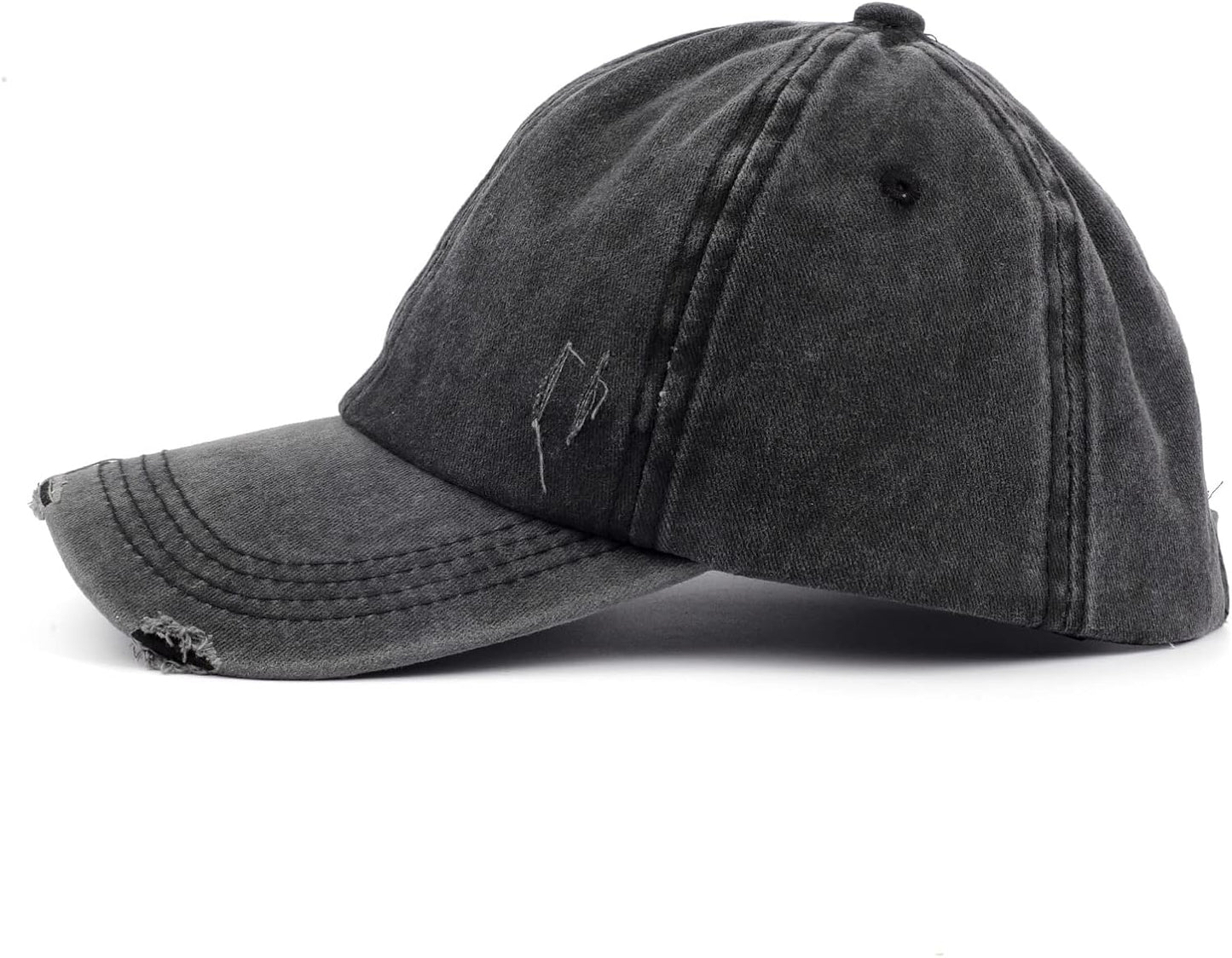Women Ponytail Hat Criss Cross Baseball Cap Adjustable High Messy Bun Ponycap Quick Drying Mesh Sports Hat
