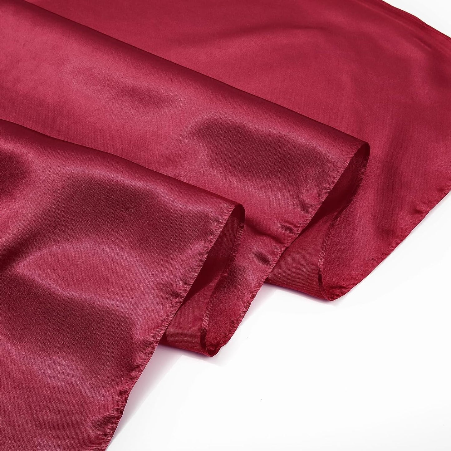 35" Large Square Satin Head Scarf - Silk Hair Scarf Square Hair Bandanas Large Scarf Sleeping Head Wraps for Women