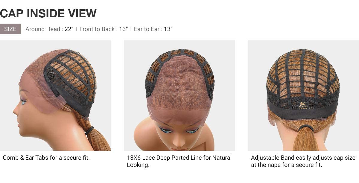 Sensationnel What Lace 13X6 Wigs - Latisha Lacefrontal Hand Tied Glueless Synthetic With Natural Density Preplucked Hairline (Off Black 1B)