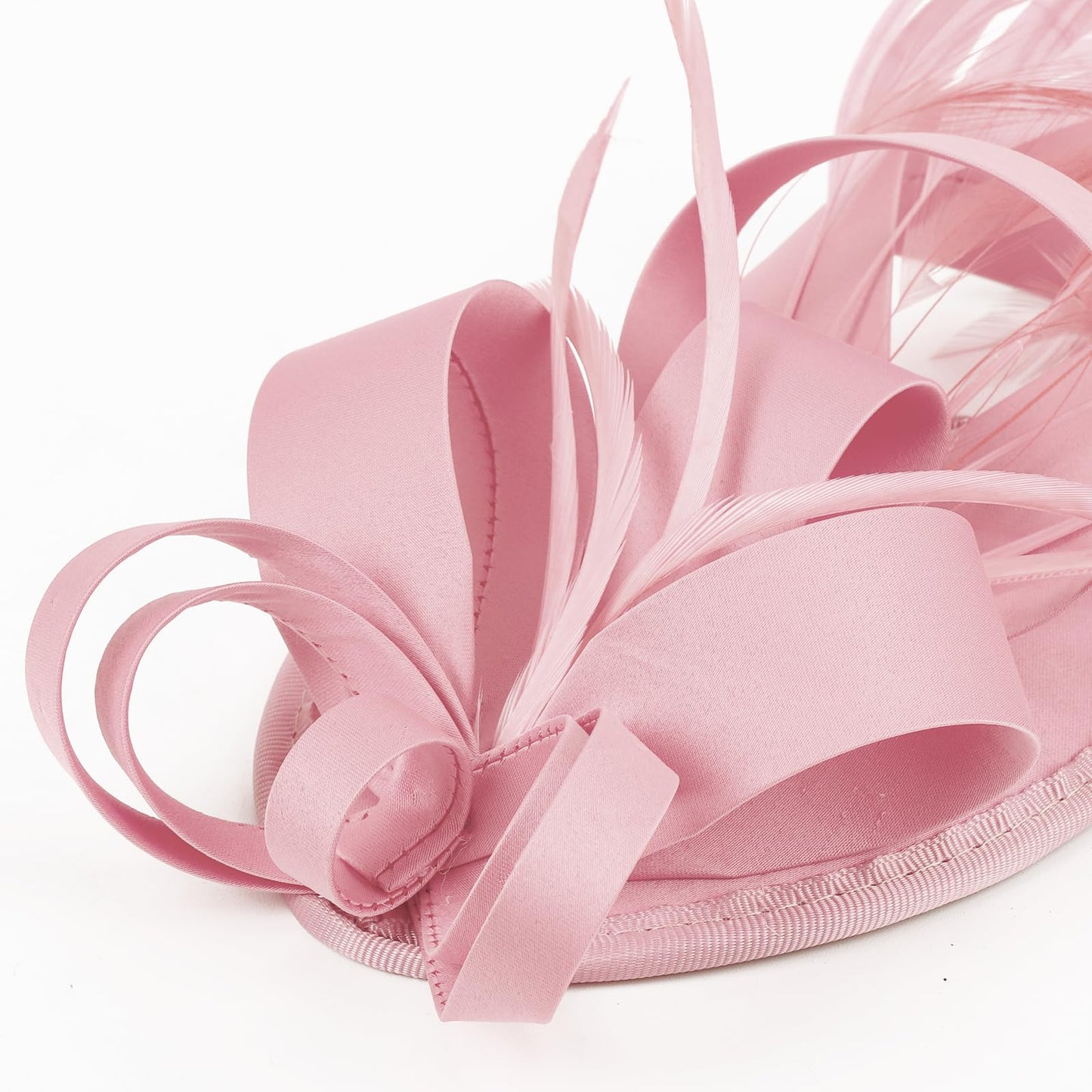 DRESHOW Women Fascinator Hats Tea Party Hat Vintage Pillbox Hat Headband for Cocktail