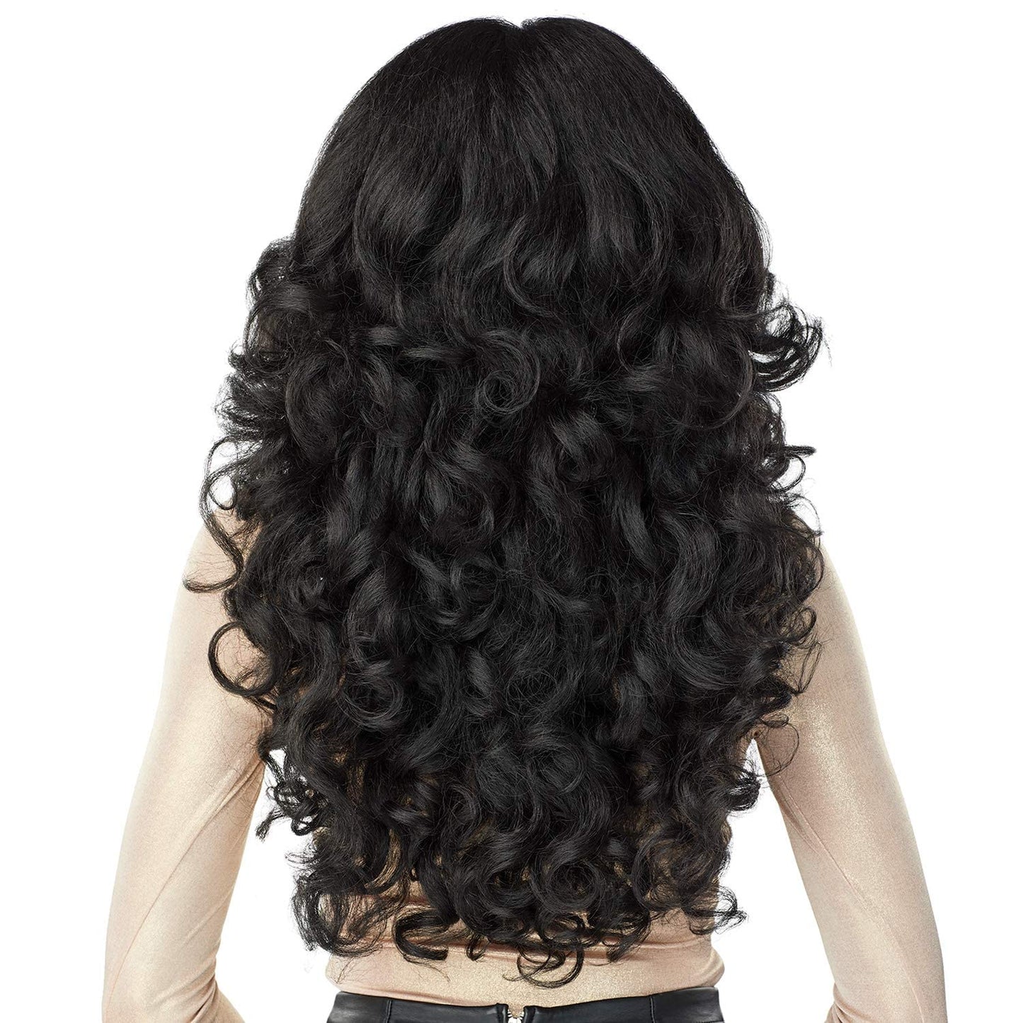 Sensationnel What Lace 13X6 Wigs - Latisha Lacefrontal Hand Tied Glueless Synthetic With Natural Density Preplucked Hairline (Off Black 1B)