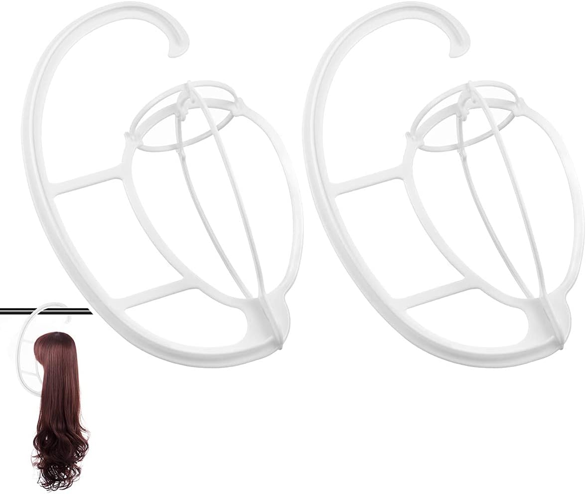 Hanging Wig Stand, Wig Drying Stand, 2 Sets