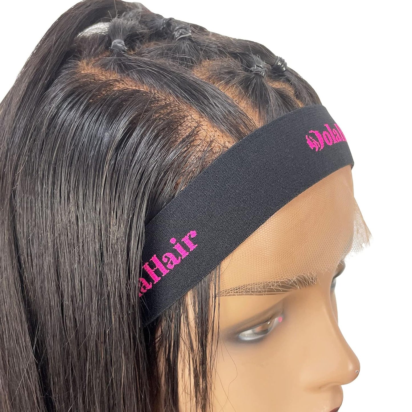 4 Pcs Ultra Thin Synthetic Wig Cap for Lace Front Wig - Hot Pink